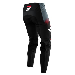 Spodnie moto Devo Versus Black Red - wyprzedaż, rozmiar 28