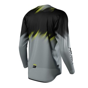 SHOT RACING WYPRZEDAŻ KOSZULKA MOTO DEVO VERSUS GREY KOLOR SZARY/CZARNY/ŻÓŁTY ROZMIAR L