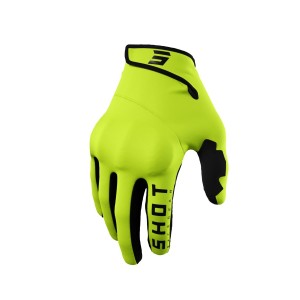Rękawice Softshell Zimowe Trainer CE 2.0 Neon Yellow Rozmiar 08