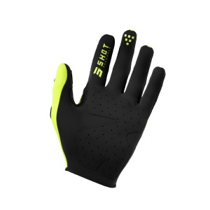 Rękawice Softshell Zimowe Trainer 2.0 Neon Yellow - Rozmiar 09