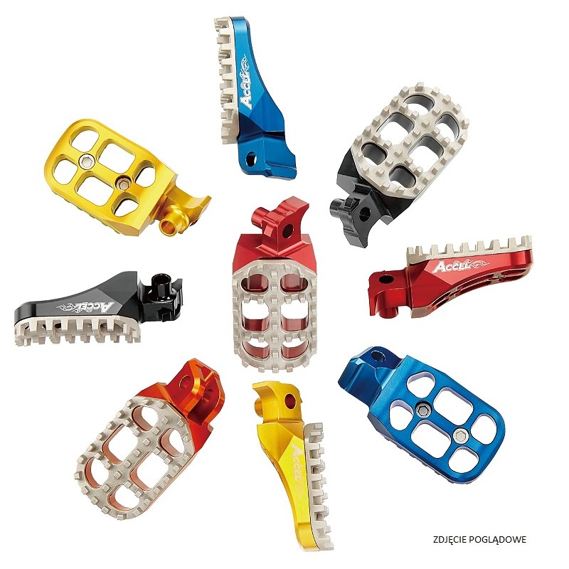 Podnóżki Kawasaki KXF250, KXF450 - Promocja!