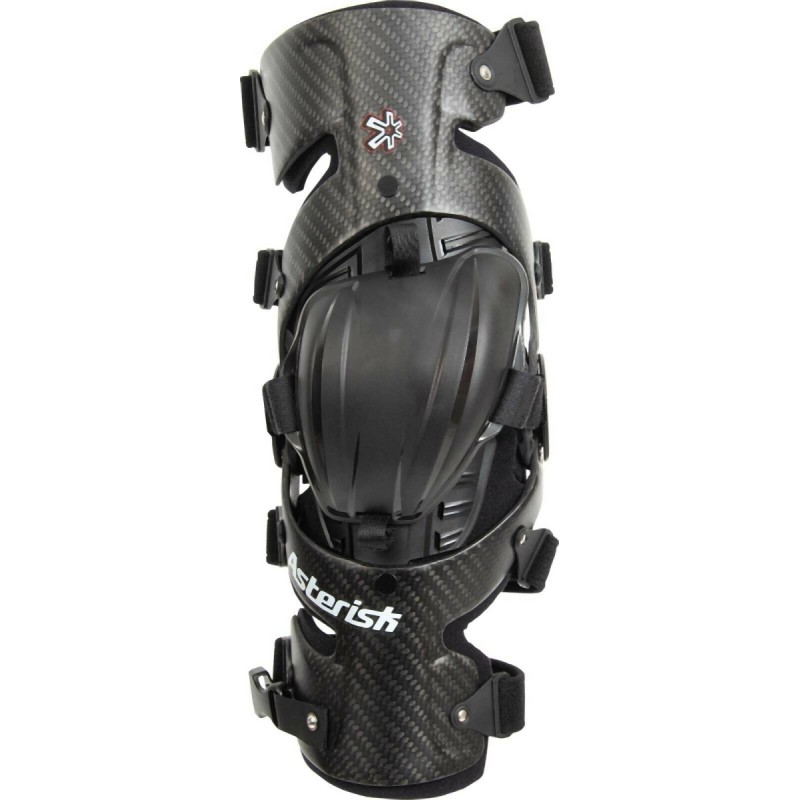 Ortezy stawu kolanowego Carbon Cell czarny/carbon rozmiar L - para