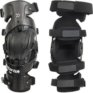 Ortezy stawu kolanowego Carbon Cell czarny/carbon rozmiar L - para