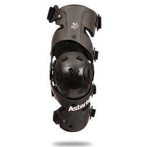 Asterisk Ortezy stawu kolanowego (para) model Carbon Cell 1.2 kolor czarny/carbon rozmiar L