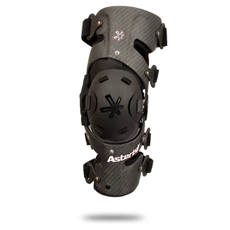 Asterisk Ortezy Stawu Kolanowego Carbon Cell 1.2 Pro - Czarny/Carbon Rozmiar M