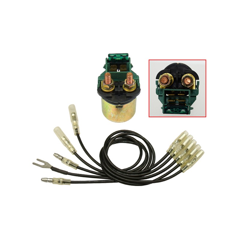 BRONCO PRZEKAŹNIK ROZRUSZNIKA UNIWERSALNY (30A) OKRĄGŁY (Z BEZPIECZNIKIEM)