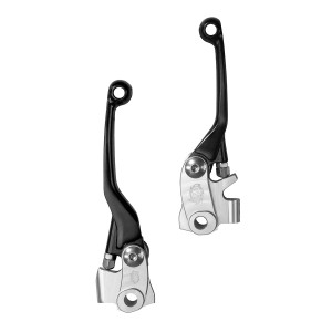 MOTO-MASTER ZESTAW DŹWIGNIA SPRZĘGŁA I HAMULCA (NIEŁAMKI) KUTE GASGAG/HUSQVARNA/STARK VARG (BRAKTEC) KOLOR CZARNY