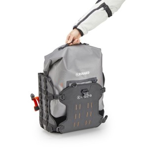 TORBY KAPPA 2025/04 - 100% wodoszczelne, kolor czarno-szary (K'RUGGED)