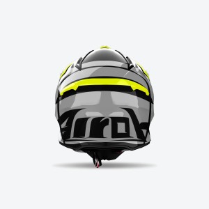 AIROH PROMOCJA KASK CROSS / ENDURO / ATV / QUAD AVIATOR ACE 2 ENGINE KOLOR CZARNY/SZARY/ŻÓŁTY FLUO ROZMIAR L