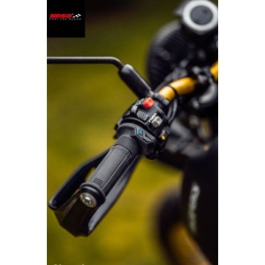 KOSO PREMIUM Manetki Podgrzewane 22mm/25mm 120mm z Sterownikiem