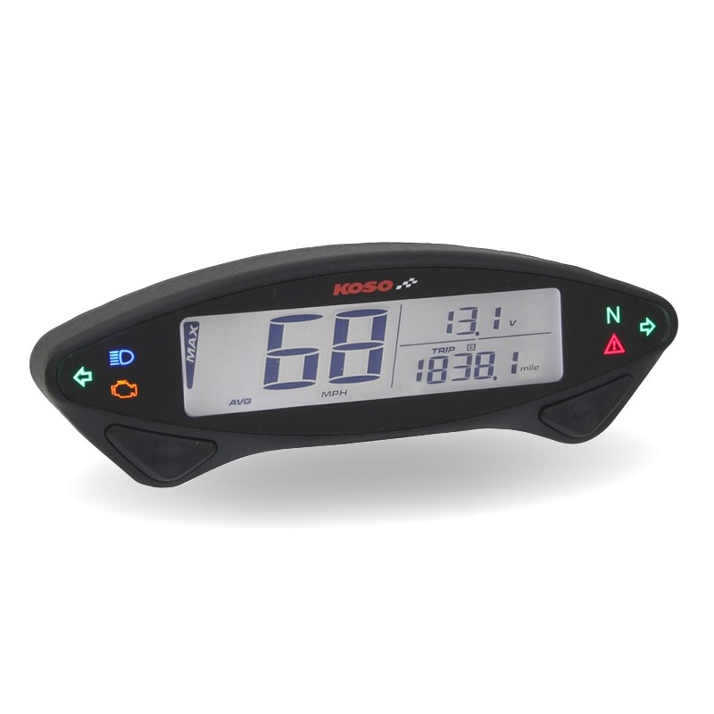 Licznik motocyklowy KOSO PROMOCJA model DB EX-02S - uniwersalny dla KTM, Husqvarna, Husaberg, Beta RR