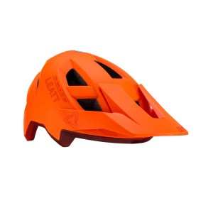 LEATT KASK ROWEROWY MTB ALLMTN 2.0 V23 HELMET FLAME - Kolor Pomarańczowy/Bordowy - Rozmiar L