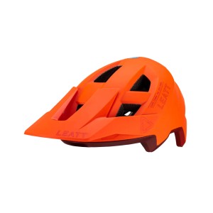 LEATT KASK ROWEROWY MTB ALLMTN 2.0 V23 HELMET FLAME - Kolor Pomarańczowy/Bordowy - Rozmiar L
