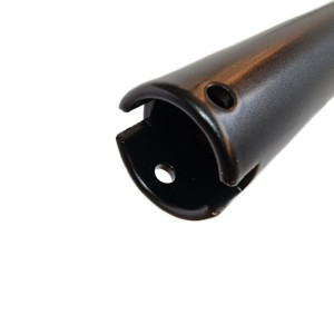 Kierownica stalowa Kawasaki Z 650 (2017-) czarna - BIKETEC