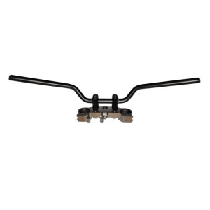 Kierownica stalowa Kawasaki Z 750 (2007-2012) czarna - BIKETEC