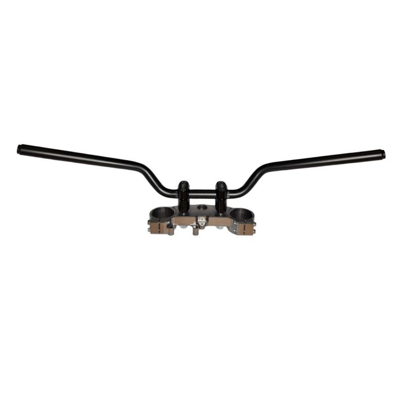 Kierownica stalowa Kawasaki Z 750 (2007-2012) czarna - BIKETEC