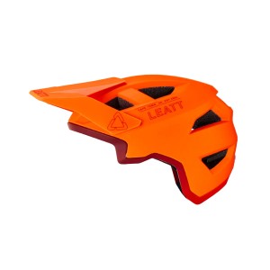 LEATT KASK ROWEROWY MTB ALLMTN 2.0 V23 HELMET FLAME - Kolor Pomarańczowy/Bordowy - Rozmiar L