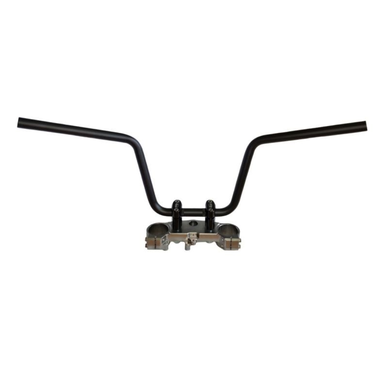 Kierownica stalowa do Suzuki 650 Burgman (2002-2018) - kolor czarny