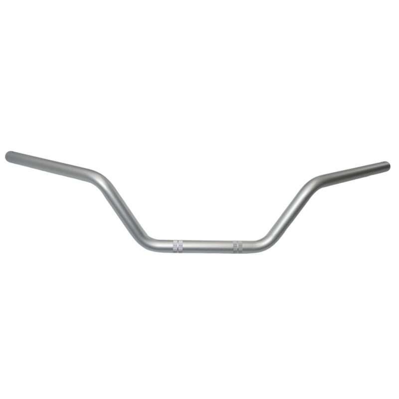 Kierownica motocyklowa stalowa Honda XL 650 Transalp 2000-2006 Srebrna