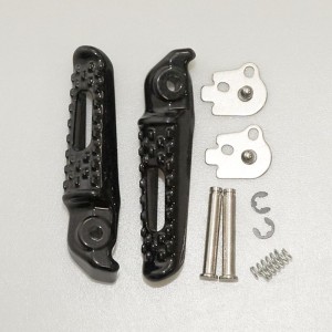 Zestaw podnóżków pasażera Honda CBR 600RR / CBR 1000RR '03-14 - czarne