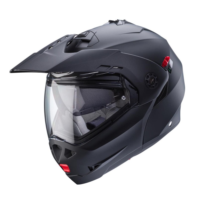 Kask szczękowy Caberg Tourmax X Solid czarny mat rozmiar L - Pinlock w zestawie
