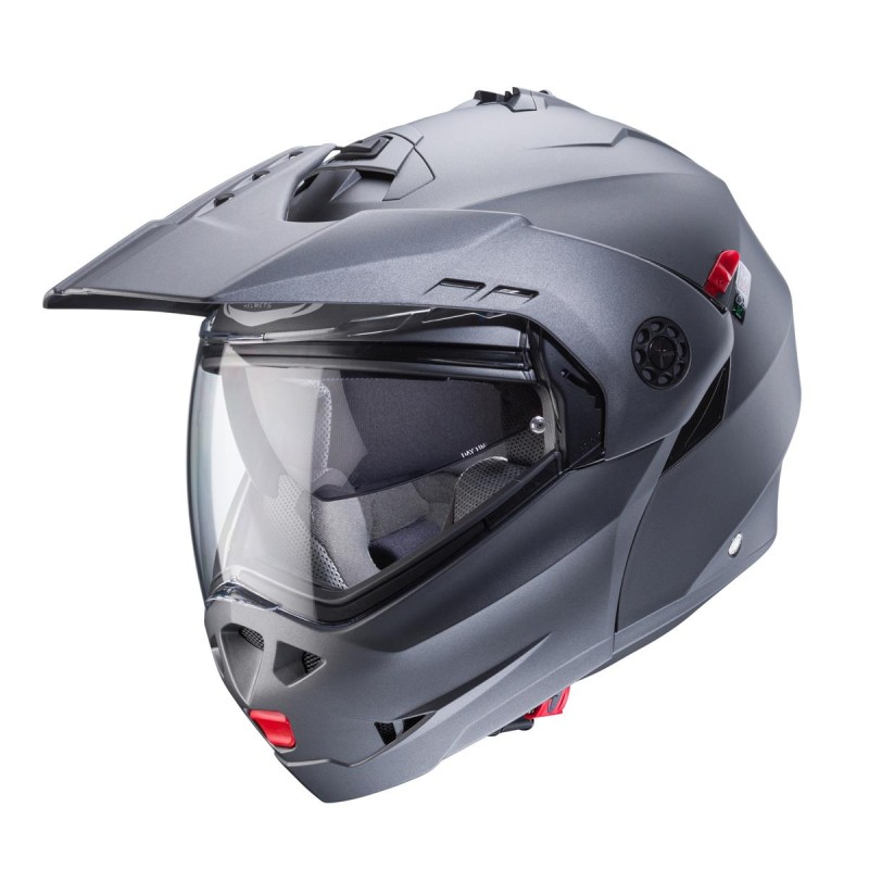 Kask szczenkowy Caberg Tourmax X Solid szary mat - Gunmetal rozmiar M