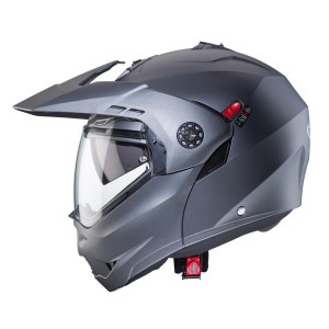 Kask szczenkowy Caberg Tourmax X Solid szary mat - Gunmetal rozmiar M