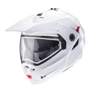 Kask szczękowy Caberg Tourmax X biały połysk rozmiar S - Pinlock w zestawie