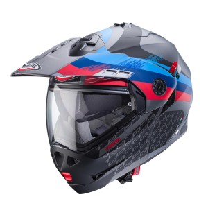 Kask szczenkowy Caberg Tourmax X Sarabe szary mat/czarny rozmiar L