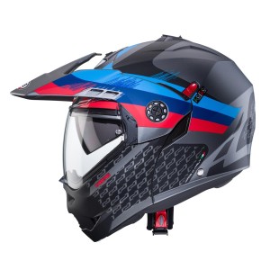 Kask szczenkowy Caberg Tourmax X Sarabe szary mat/czarny rozmiar L
