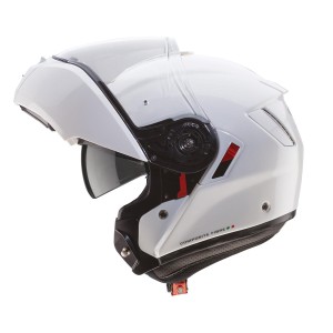 Caberg Kask Szczękowy Flip-Up Model Levo X Solid Biały Połysk Rozmiar M