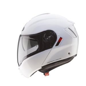 Kask Caberg Levo X Solid Biały Połysk Rozmiar S - Pinlock w zestawie