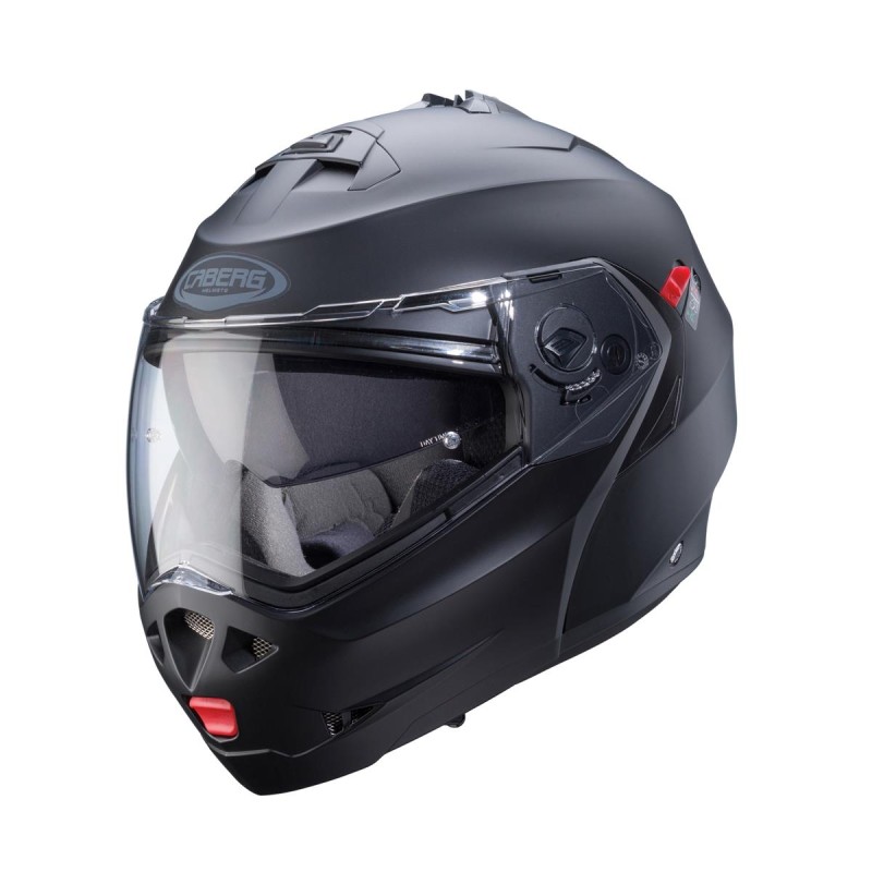 Kask Caberg Duke X Solid czarny mat rozmiar XS - Pinlock w zestawie
