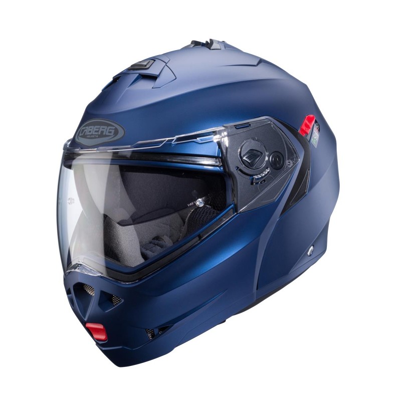 Kask szczenowy Caberg Duke X niebieski mat Yamaha rozmiar XL