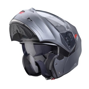 Kask szczękowy Caberg Duke X Solid szary mat rozmiar L