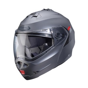 Kask Caberg Duke X Solid Szary Mat XL - Pinlock w zestawie