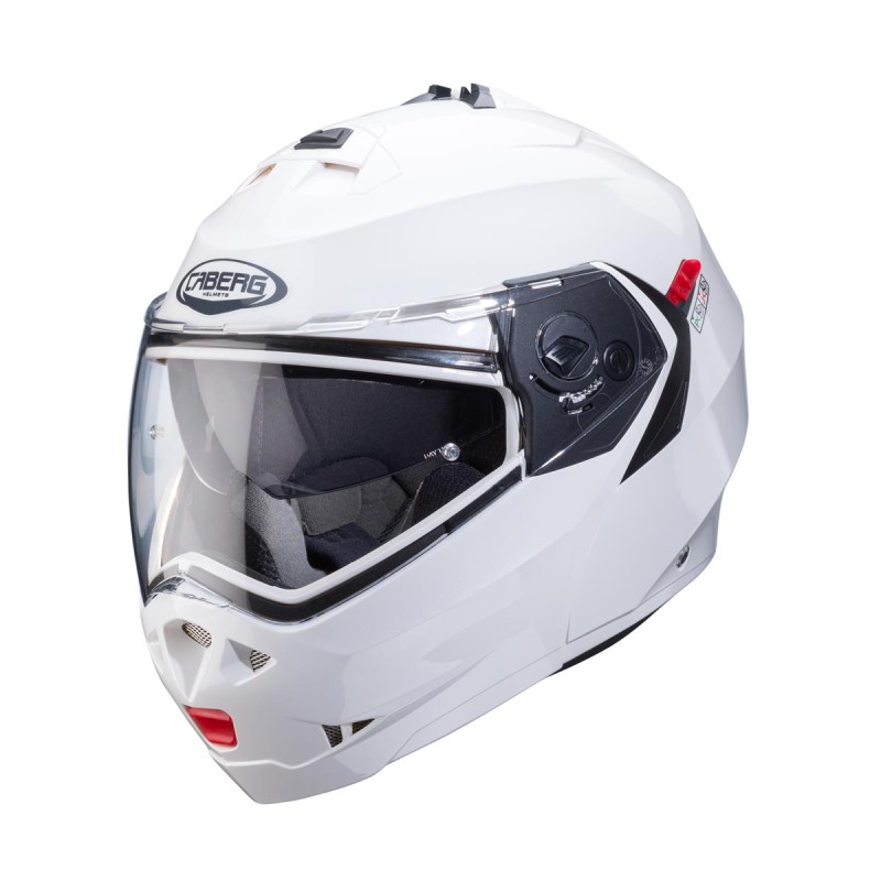 Kask szczenowy Caberg Duke X biały połysk XL z Pinlockiem