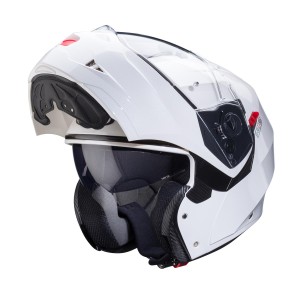 Kask Caberg Duke X Solid biały połysk rozmiar XS - Pinlock w zestawie