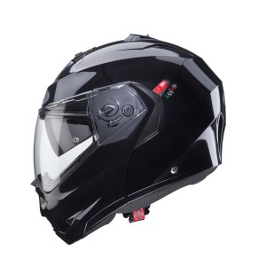 Kask szczękowy Caberg Duke X Solid czarny połysk XL