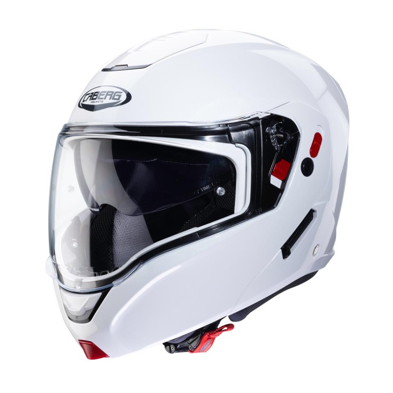 Kask Caberg Horus X Solid Biały Połysk XL - Pinlock w zestawie