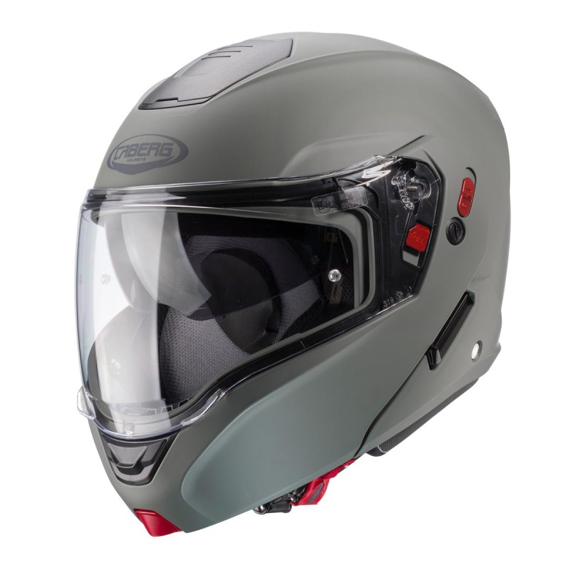 Kask szczeniowy Caberg Horus X Solid Szary Mat Kamo - Rozmiar M