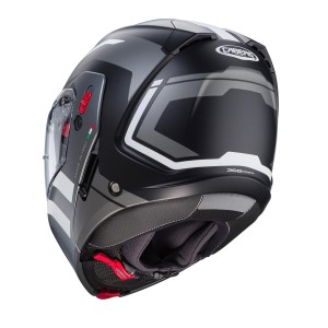 Kask szczękowy Caberg Horus X Road czarny mat/szary/biały XL