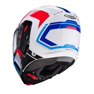 Kask Caberg Horus X Road biały/czarny/czerwony/niebieski rozmiar XL - Promocja!