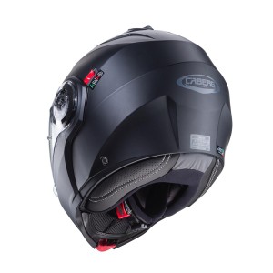 Kask Caberg Flip-Up Duke EVO Solid Czarny Mat Rozmiar L - Pinlock w Zestawie