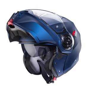 Kask szczenkowy Caberg Duke Evo Solid niebieski mat Yamaha rozmiar S
