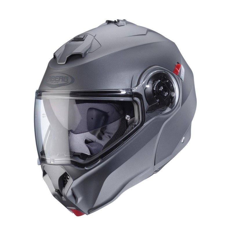 Kask szczenowy Caberg Duke Evo Solid szary mat kamo rozmiar L