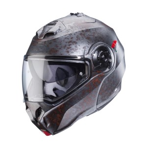 Kask szczękowy Caberg Duke Evo Rusty szary/rdzawy XL - promocja