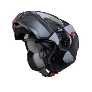 Kask szczękowy Caberg Duke Evo Indy szary/czarny mat L (Pinlock w zestawie)