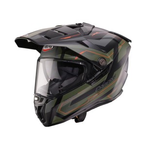 Kask offroad/trail/adventure Caberg 2026 Duosport Tanami Ranger Biały/Czerwony/Niebieski Rozmiar M