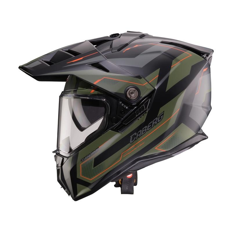 Caberg 2026 Kask Offroad/Trail/Adventure Duosport Tanami Ranger Biały/Czerwony/Niebieski XL